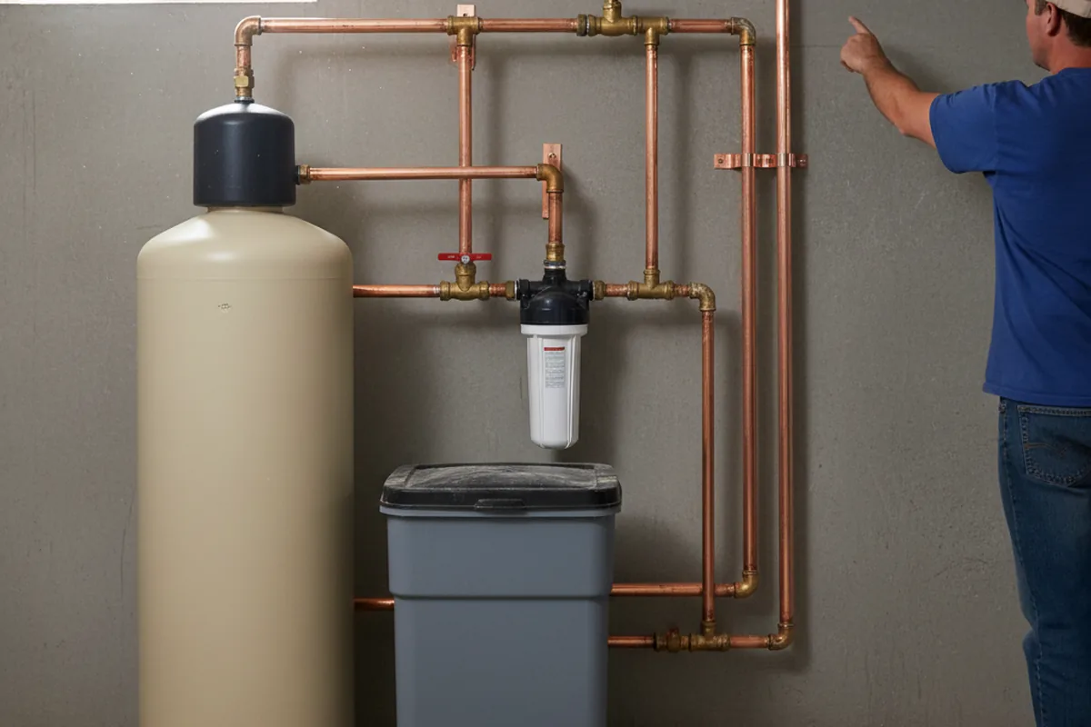 Whole-house water treatment system installed in Frontenac